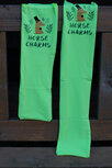 Horse Charms Staartzak &#039;Limegroen&#039;