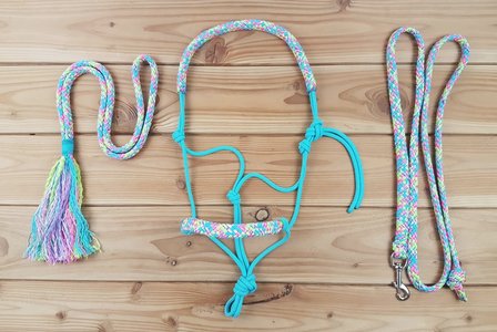 Set - Ropehalter, lead &amp; neckrope