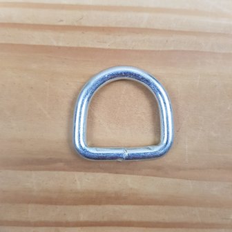 D-ring silver
