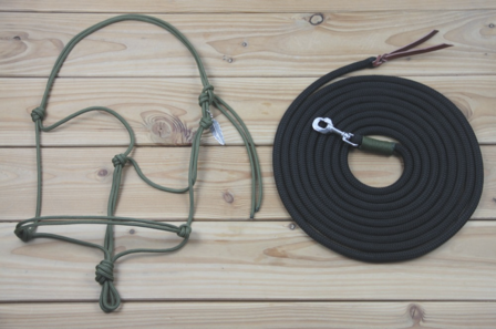 SET - Touwhalster & leadrope 6.50m