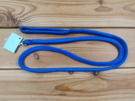 Hondenlijn basic kobaltblauw 150cm.