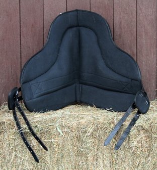 Horse Charms Barebackpad Black