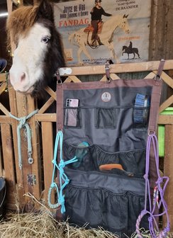 Horse Charms Stable Organizer &#039;Zwart&#039;