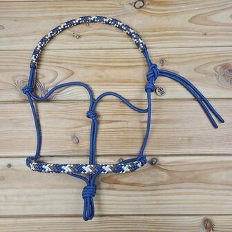 Horse Charms Ropehalter Deluxe &#039;Magnificent Blue&#039;