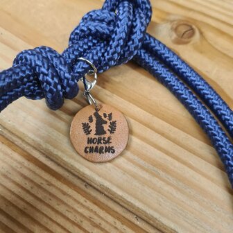 Horse Charms Ropehalter Deluxe &#039;Magnificent Blue&#039;