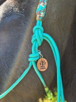 Horse Charms Touwhalster Deluxe &#039;Amazing Mint&#039;