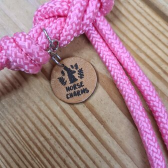 Horse Charms Ropehalter Deluxe &#039;Sweet Pink&#039;