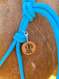 Horse Charms Ropehalter Basic &#039;Original Turquoise&#039;