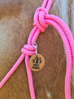 Horse Charms Ropehalter Basic &#039;Sweet Pink&#039;