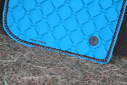 Horse Charms Zadeldekje &#039;Original Turquoise&#039; Dressuur