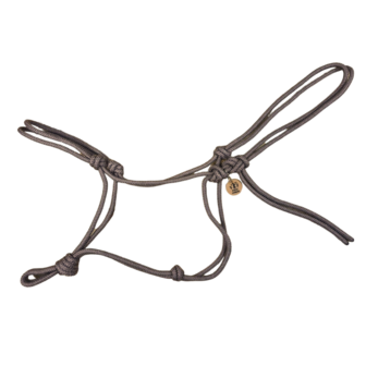 Horse Charms Ropehalter Basic &#039;Natural Brown&#039;