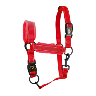 Excellent Horse Superior Halter - Red