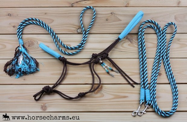 SET - Touwhalster, teugels & neckrope