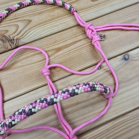 Horse Charms Ropehalter Deluxe 'Sweet Pink'