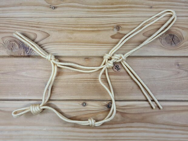 Horse Charms Touwhalster Basic 'Classic Champagne'