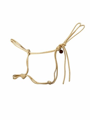 Horse Charms Touwhalster Basic &#039;Original Geel/Goud&#039;