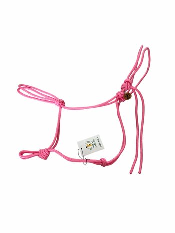 Horse Charms Touwhalster Basic &#039;Original Roze&#039;