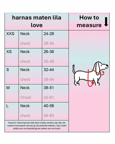 Thedogfarm - Lila Love Harnas