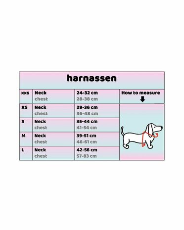 Thedogfarm - Pink zebra harnas