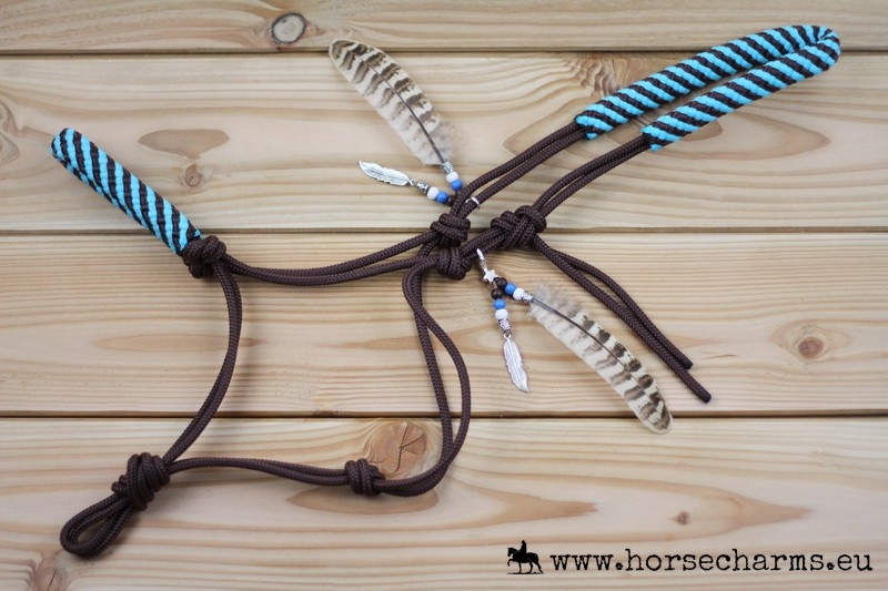 Natte sneeuw Menagerry getuige Indianenstijl touwhalster - Horse Charms